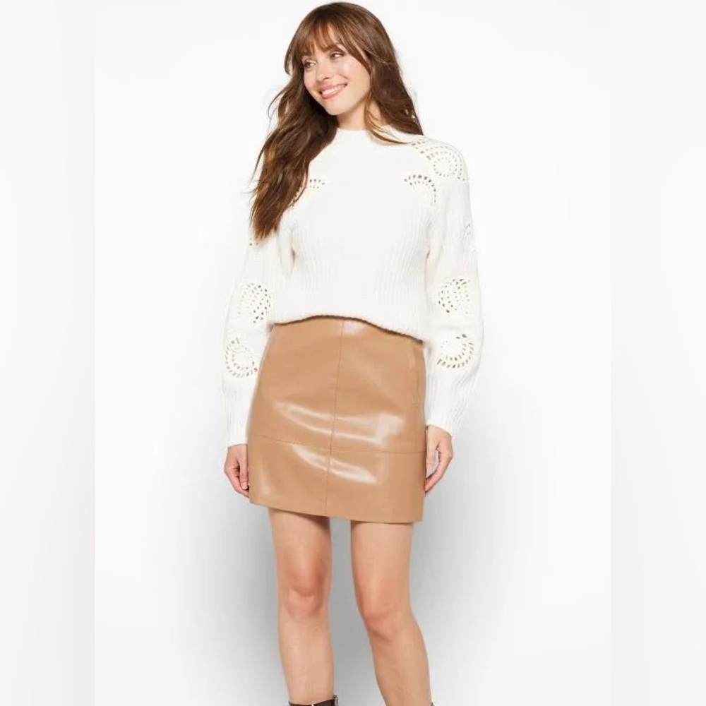 NWT MINKPINK | Valet PU Mini Skirt